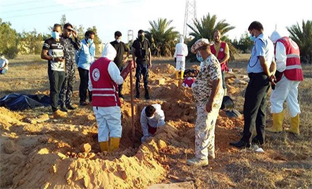 Fosa de Daesh en Sirte